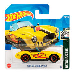 Машинка Хот Вілс 1:64 Shelby Cobra 427 S/C колекція Retro Racers