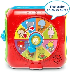 小物 JV Розвиваючий центр Сортер VTech Discover Activity Cube Red Куб