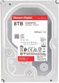 Western Digital 8TB HDD WD8003FFBX NAS用 8 TB Clearance- WD Red Pro NAS Hard Drive | Western Digital