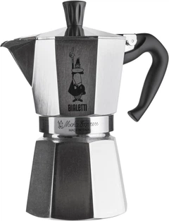 Кофеварка гейзерная Bialetti Moka Express на 6 чашек 270 мл Металл