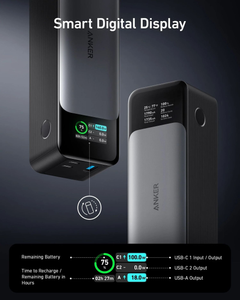 Портативный аккумулятор Anker 737 Power Bank (PowerCore 24K