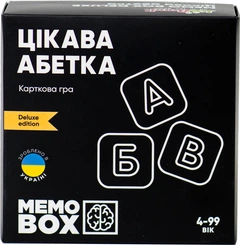 Настільна гра JoyBand MemoBox Delux Цікава абетка (MBD103