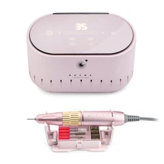 こーせー Фрезер для манікюру Bucos Nail Drill X3 PRO LIGHT PINK 65 Ватт, 35