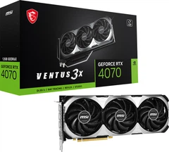 Видеокарта MSI PCI-Ex GeForce RTX 4070 VENTUS 3X 12G OC 12GB