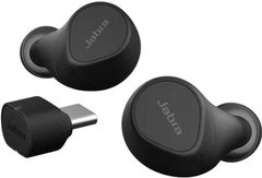 イヤホン Jabra Evolve2 Buds USB-A MS Наушники Jabra Evolve2 Buds USB A MS with Wireless Charger Black