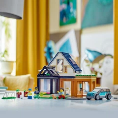 Конструктор LEGO City Сімейний будинок й електромобіль 462 деталей