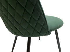夕食 様 Стілець для кухні м'який 4YOU Лотус оксамит зелений OR-853