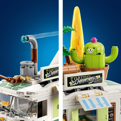 ロマンメイド　ウッドドリーム LEGO 71456 DREAMZzz Żółwia furgonetka pani Castillo