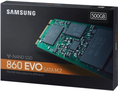 SSD диск Samsung 860 Evo-Series 500GB M.2 SATA III V-NAND 3bit MLC