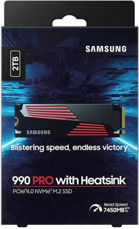 SSD диск Samsung 990 Pro 2TB M.2 PCIe 4.0 x4 V-NAND 3-bit