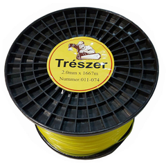 Ліска для мотокоси струна косильна зірочка діаметром 2,0 мм