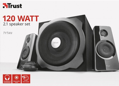 Trust 120 watt sales 2.1 speaker set