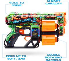 スポーツトイ・アクショントイ mod 44 freshly dirty X-Shot Insanity Berzerko Blaster 48 Darts Zuru Toys - ToyWiz