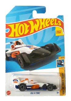 Машинка Хот Вілс 1:64 HW-4-Trac колекція HW 55 Race Team Hot