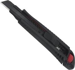 Ніж металевий посилений Haisser з висувним сегментним лезом 18 мм