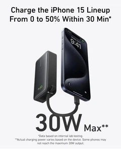 Универсальная батарея Anker Nano Power Bank 10,000mAh USB-C Cable