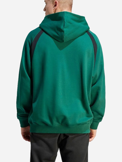 Adidas cropped hoodie collegiate green hotsell