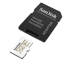 Карта памяти SanDisk MAX Endurance microSDXC 256Gb (UHS-1 U3) V30