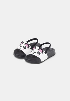 pandaです。 Сандали-шлепанцы детские черно- белые Панда Tex 27-28 (400095659