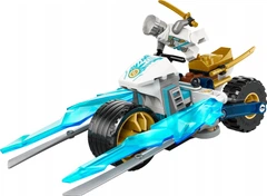 【新品未使用】 マーメイドテール　ブルー ホワイト　青　白 Конструктор LEGO NINJAGO Ледяной мотоцикл Зейна 84 детали (71816