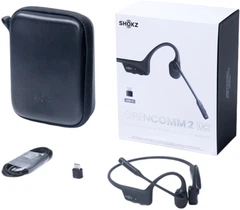 Наушники Shokz OpenComm 2 UC USB-С Black (C110-AC-BK) купить в