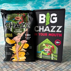 Чипсы Chazz Chips D*ck Flavour Box 90 г в подарочной коробке