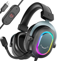 Наушники Fifine H6 7.1 Black RGB купить в интернет-магазине ROZETKA ...