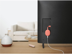 Amazon | Google 公式正規品 純正品 Chromecast 4K クローム