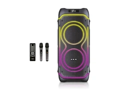 Акустична переносна колонка ZXX-5515 60Вт 2 мікрофони пульт