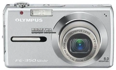 Фотоаппарат Olympus FE-350 Wide Silver купить на ROZETKA