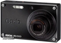 Фотоапарат Pentax Optio RS1000 Black купити на ROZETKA | Чудова