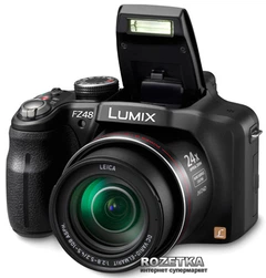 Фотоаппарат Panasonic Lumix DMC-FZ48 Black купить на ROZETKA
