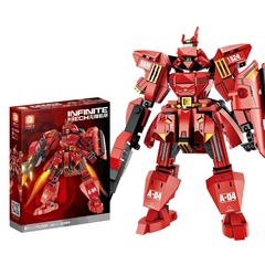 Конструктор Infinite Mech FC1524 Робот-самурай ( 291 дет