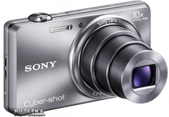 Фотоаппарат Sony Cyber-shot DSC-WX100 Silver купить на
