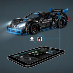テーブル　　うさぎ Конструктор LEGO Technic Автомобіль для перегонів Porsche GT4 e