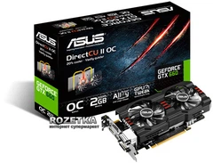 Видеокарта Asus PCI-Ex GeForce GTX 660 DC II 2GB GDDR5 (192bit