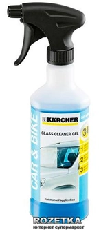 Гель для очистки стекла Karcher 3 в 1 0.5 л (6.295-762.0)