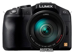 Фотоаппарат Panasonic Lumix DMC-G6 14-140mm Kit Black (DMC-G6HEE-K