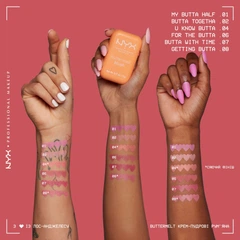 Крем-пудровые румяна для лица NYX Professional Makeup Buttermelt