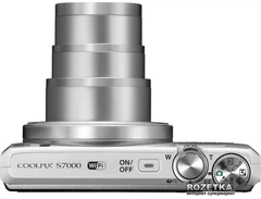 Фотоаппарат Nikon Coolpix S7000 White (VNA801E1) купить на ROZETKA