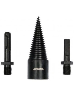 Сверло дровокол STHOR 22590, 32 мм, 3 шт черное – купить