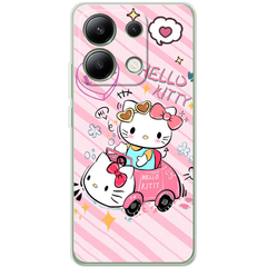 CASTELBAJAC Hello Kitty ケース Силиконовый Чехол с Картинкой для Xiaomi Redmi Note 13 4G