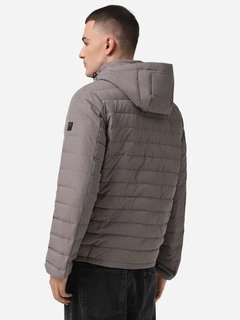 Пуховик зимовий короткий чоловічий Sun's House DV-93 grey 52 Сірий