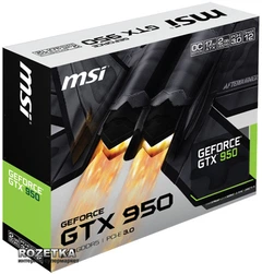 Видеокарта MSI PCI-Ex GeForce GTX 950 2GD5 OC 2048MB GDDR5 (128bit