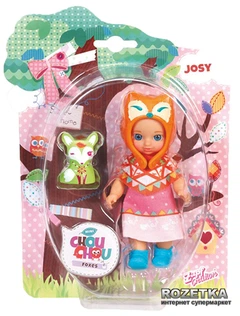 chou♡chou Кукла Zapf Mini Chou Chou серии Лисички - Джози 12 см, с