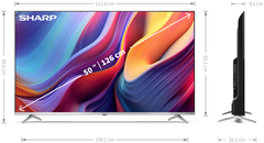 ᐉ Телевизор SHARP 55GP6260E • цены и характеристики на WO • Купить в Киеве,  Харькове, Днепре, Одессе, Запорожье, Львове - Украина
