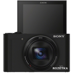 SONY Cyber−Shot WX DSC-WX500(W) Small Super Zoom Camera with WiFi and Flip Screen | DSC