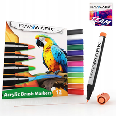 Markerマーカー MRR Rozetka.pl | Zestaw markerów akrylowych Rawmark