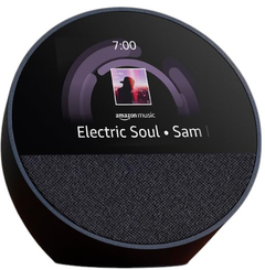 Amazon echo spot 青 amazon 『新品』Amazon(アマゾン)Echo Spot (エコースポット