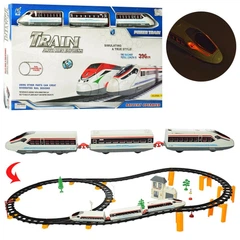 Дитяча залізниця Train Auto Run Express зі світлом (2936A-11